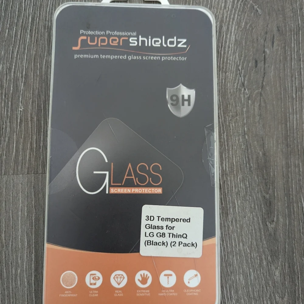 SuperShieldz 3D Tempered Glass for LG G8 ThinQ